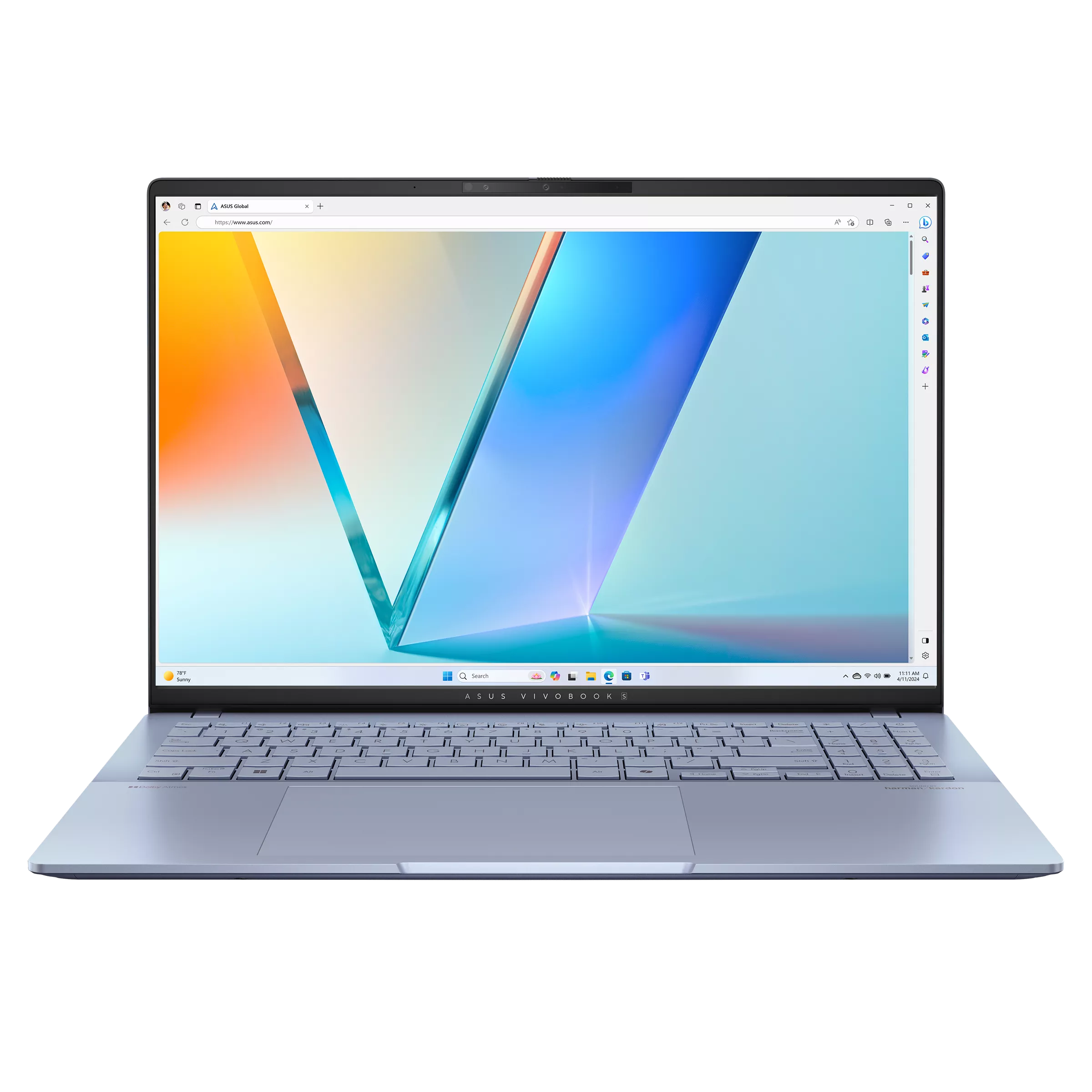 ASUS Vivobook S 16 OLED S5606MA (2024) – Intel Core Ultra 9 185H | 16GB RAM | 1TB SSD | 16" 3.2K 120Hz Oled Display |2 year International warranty | 1 year Asus perfect warranty
